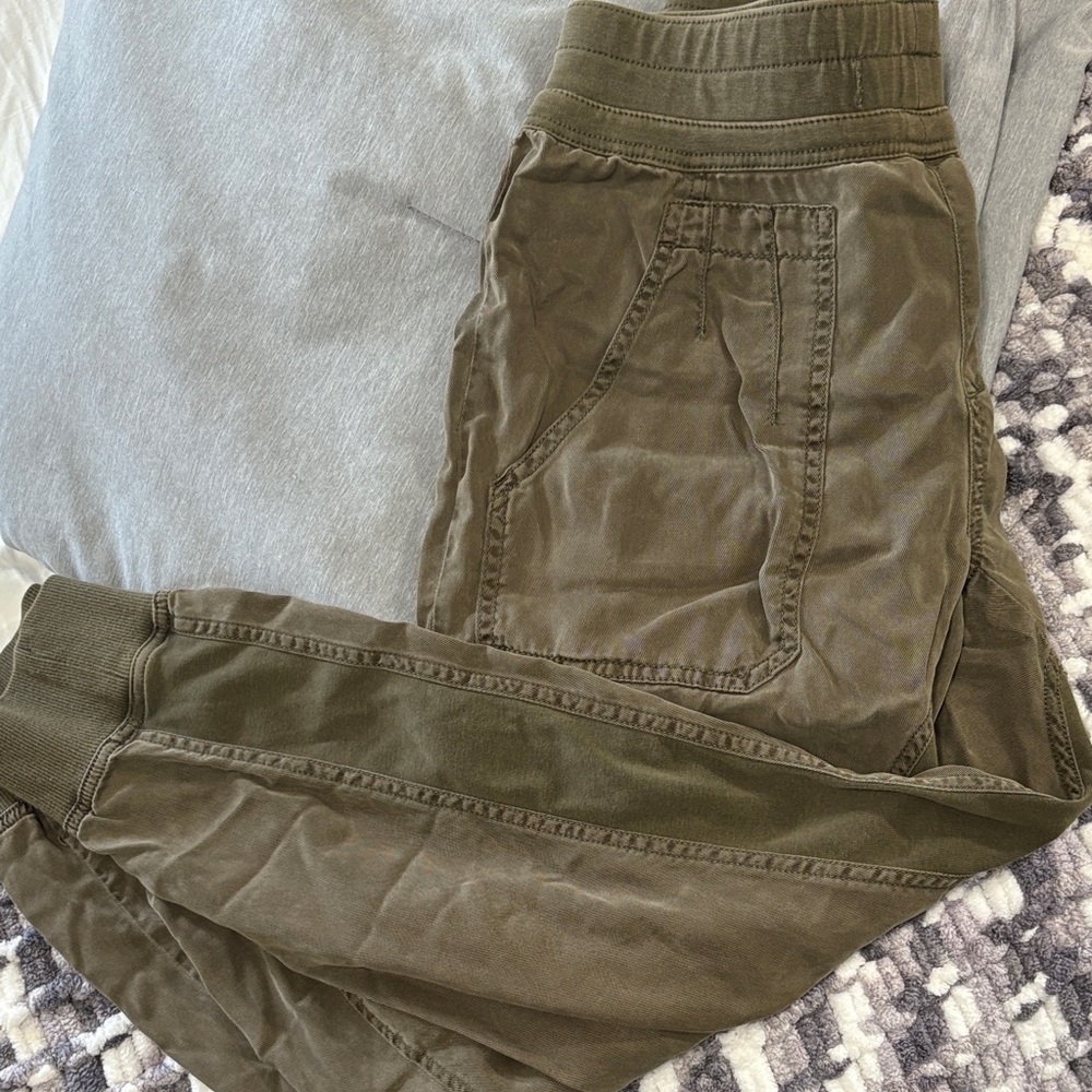 Anthropologie Khaki Jogger Pants